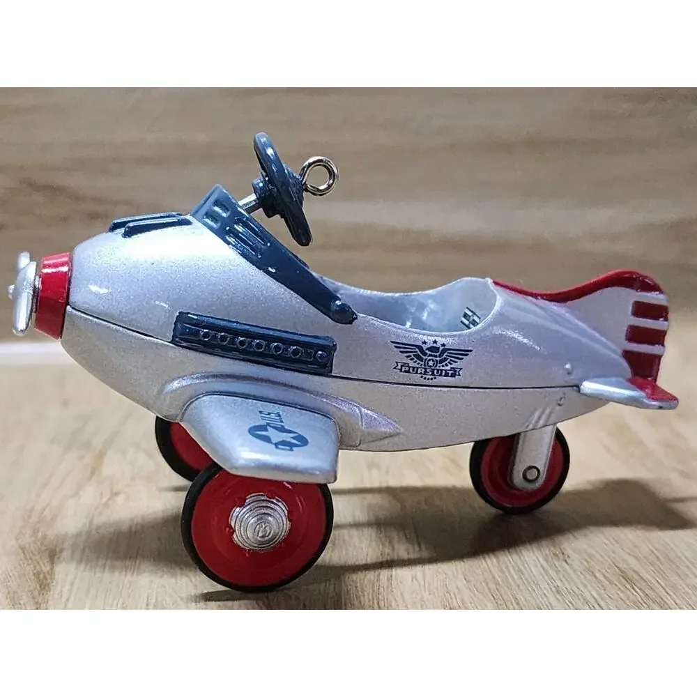Hallmark Keepsake Ornament Airplane Kiddie Car Classics 3rd Series 1996